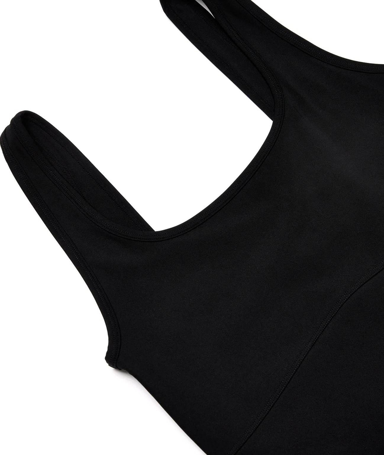 VEHLA CROPPED TANK - BLACK - Crop Athlete