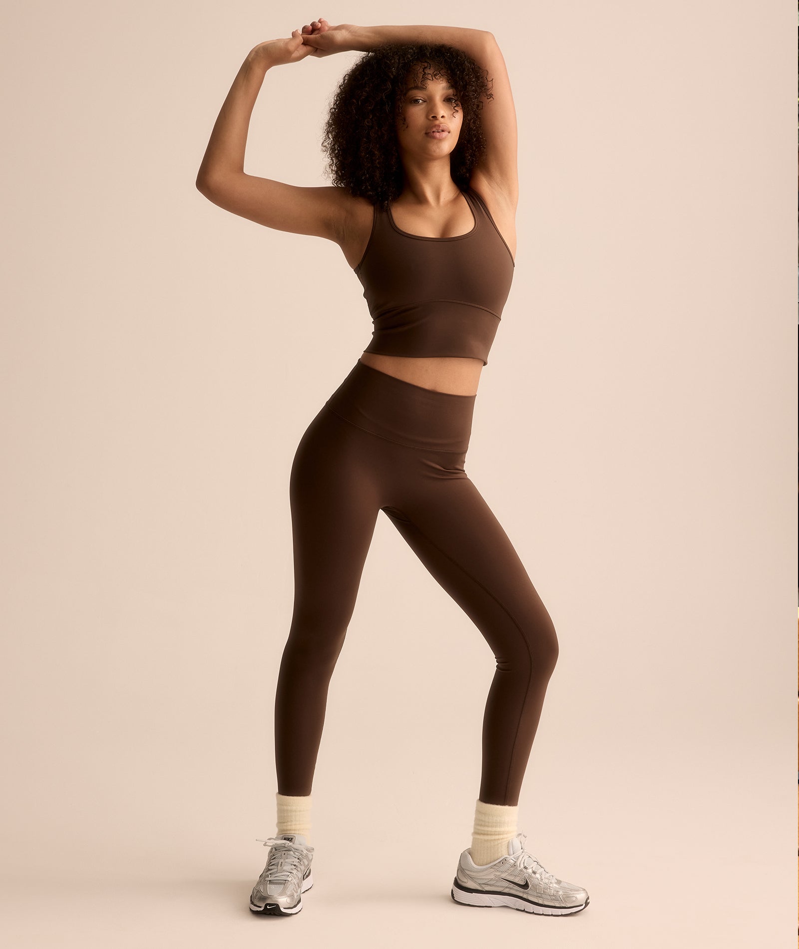 VEHLA CROPPED TANK - CHOC - Crop Tank