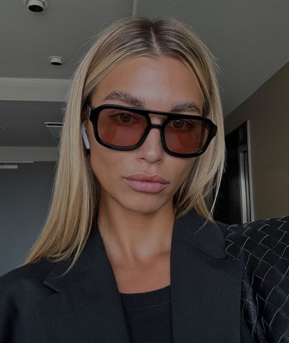 VEHLA Dixie - Black/Toffee - Sunglasses