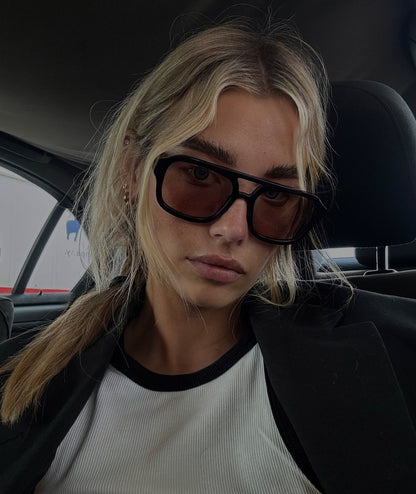 VEHLA Dixie - Black/Toffee - Sunglasses