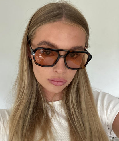 VEHLA Dixie - Choc Tort/Cinnamon - Sunglasses