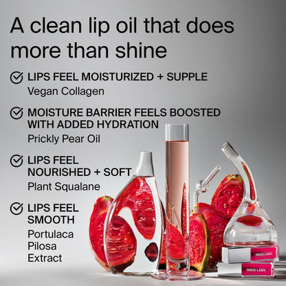 Haus Labs PhD Hybrid Lip Oil - Lip Treatment Oil