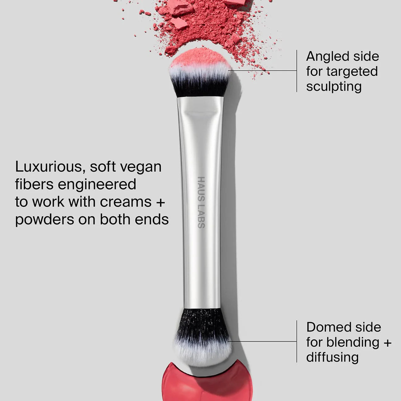 Haus Labs Dual-Ended Multi-Purpose Brush