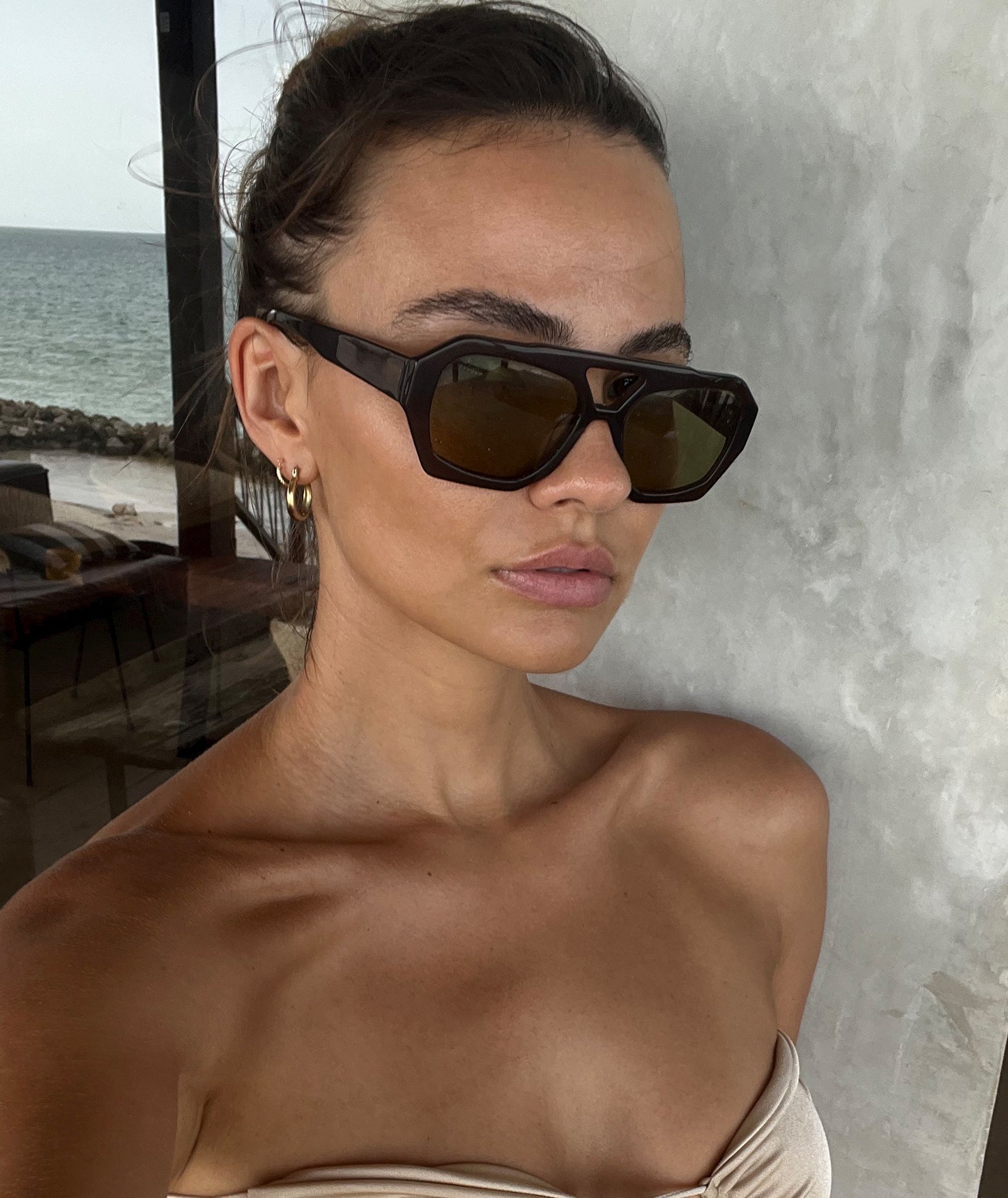 VEHLA River - Coco/Khaki - Sunglasses