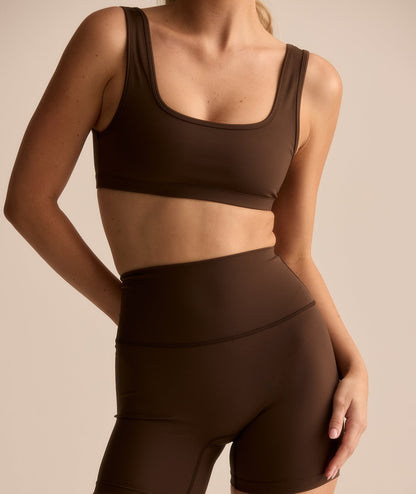 VEHLA SPORTS BRA - CHOC - Sports Bra