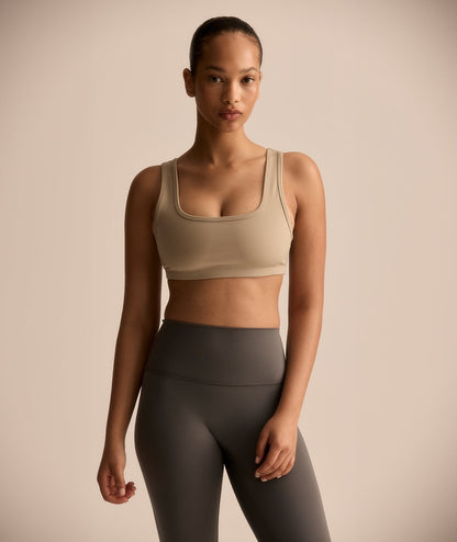 VEHLA SPORTS BRA - TAUPE - Sports Bra