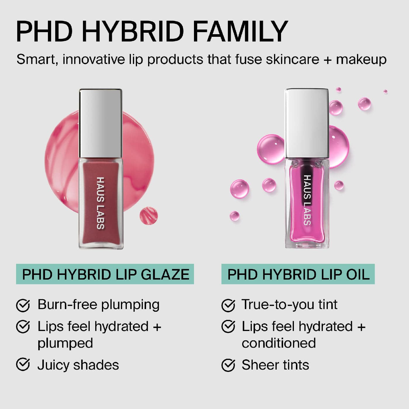 Haus Labs PhD Hybrid Lip Oil - Lip Treatment Oil