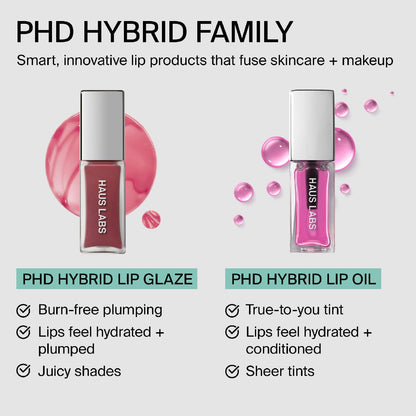Haus Labs PhD Hybrid Lip Oil - Lip Treatment Oil