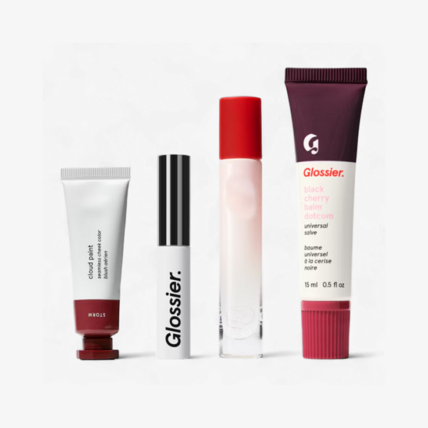 Glossier skincare and makeup collection