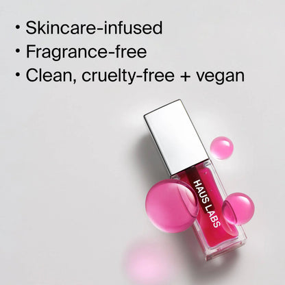 Haus Labs PhD Hybrid Lip Oil - Lip Care Oil