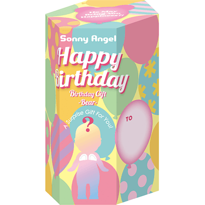 SONNY ANGEL BIRTHDAY GIFT BEAR SERIES
